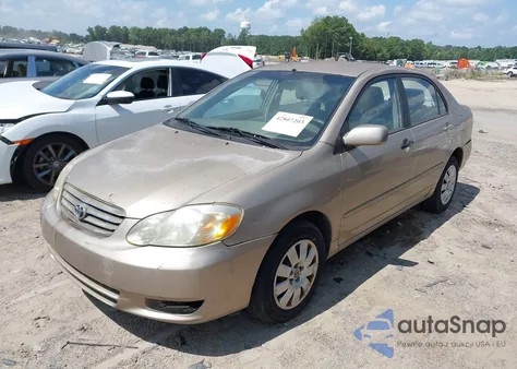 2004 Toyota Corolla Ce/Le/S из США, поврежденный, VIN 1NXBR32EX4Z219437